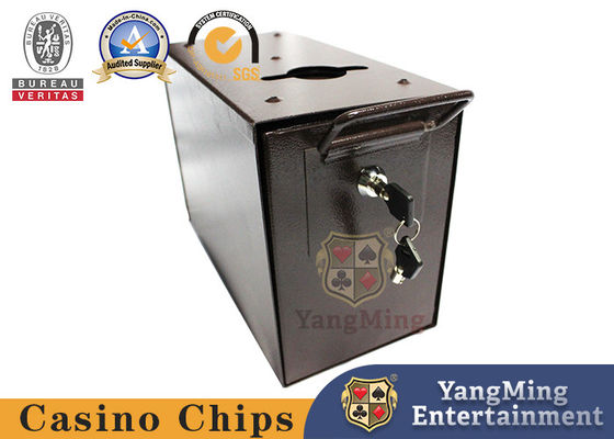 Customized Deluxe Tip Money Box For Poker Table Game Storage Box Baccarat Black Jack Table Game