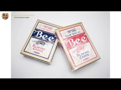 パックのBlackcore元の92のカジノが付いている輸入された米国310gsmは火かき棒カードをカスタマイズした