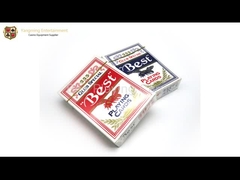 手製280gsm青中心のペーパー カスタマイズされたカジノの特別な火かき棒カード絵の具箱の包装