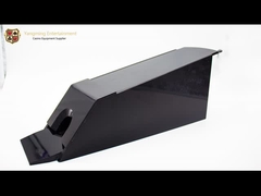 すべての黒い6~8組のプラスチック カード アクリルのブラック・ジャック テキサスの火かき棒のテーブルのディーラーのShuffler