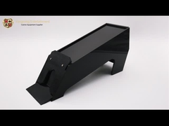テキサス ブラック・ジャックの賭けるテーブル ゲーム8組の黒い標準的な火かき棒カード ディーラー