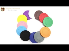 テキサスのルーレットのカジノのテーブル4gのABS種類無しのプラスチック ポーカー用のチップ
