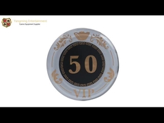 紫外線印のアクリルの水晶スクリーンの印刷と置かれる760部分のバカラのポーカー用のチップ