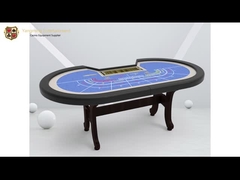 賭ける火かき棒のテーブル ゲーム色を折る8本のプレーヤーのバカラHの足はカスタマイズすることができる