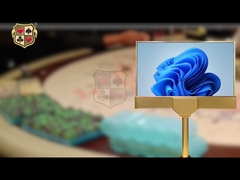 DY06-232インチ カスタマイズされたバカラポーカーテーブル 両面高精細ディスプレイ