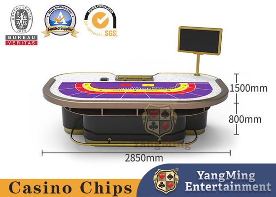 購入 カスタマイズされたバカラの賭けるテーブルのポーカー ゲームの布表9プレーヤー オンライン製造
