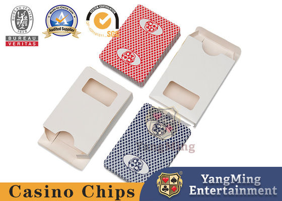 購入 PVCプラスチック カジノカード カスタマイズされた2色弾性黒心カード オンライン製造