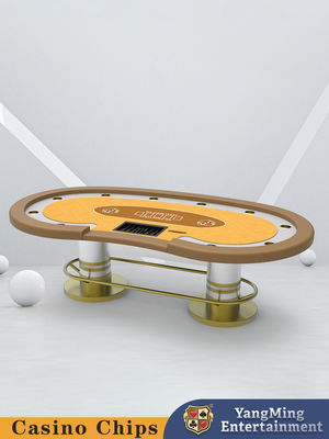 購入 新製品発売 10人用 メタルバー保護具 テキサス・ホールデム ポーカー・テーブルクラブ カジノ・テーブル ポーカー・ゲーム・テーブル オンライン製造