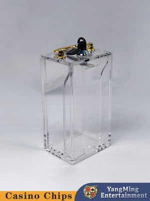購入 アクリルロック 8デッキカードボックス バカラ カジノ テーブルゲーム テーブルトップ カードボックス オンライン製造
