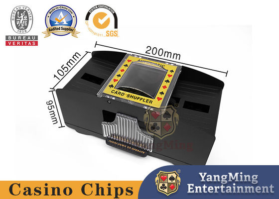 購入 ポーカー VIPクラブ カスタム 2 デック プレイカード 靴 バッテリー マニュアル スタンダード カード シャッフラー 工場 ストック オンライン製造