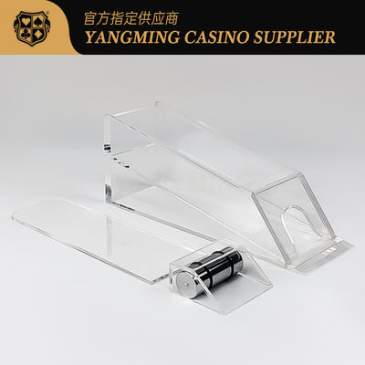 購入 透明な6デッキカード ポーカー・ディーラー・シューズ カジノ ブラック・ジャック ポーカーゲーム オンライン製造