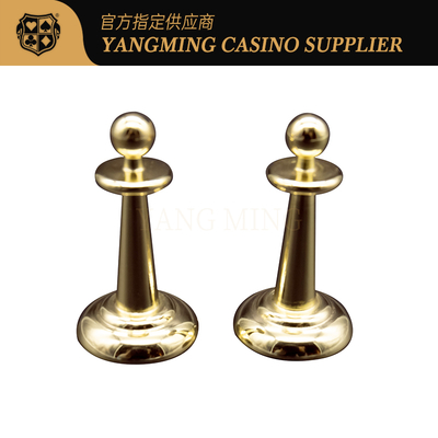 購入 Gold Electroplated Metal Betting Tokens for Casino Roulette Table Games オンライン製造
