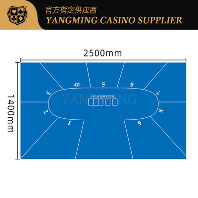 購入 9-Player Poker Felt Table Cloth – Custom Texas Hold'em Surface オンライン製造
