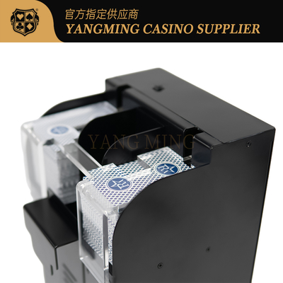購入 プロフルオートマティック8デッキテキサス・ホールデム・シャッフラー 黒金属鉄製 カジノゲーム オンライン製造
