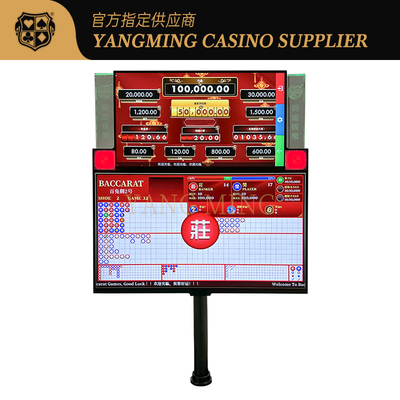 購入 Customizable Casino Poker Top-Bottom Split Double-sided Display For Casino Game オンライン製造