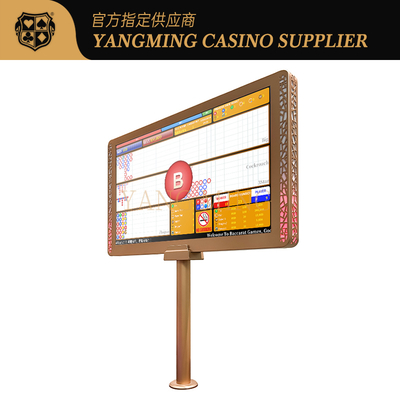 購入 New Upgrade Thick 27-inch Dual Sided Monitor With Lights For Casino Poker Games オンライン製造