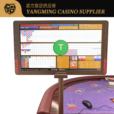 購入 International Thick 27-inch Dual Sided Monitor With Lights For Casino Poker Games オンライン製造