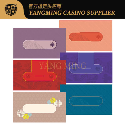 購入 Premium 9-Player Texas Hold'em Table Cover - Bespoke Waterproof Cloth For Casino Game オンライン製造