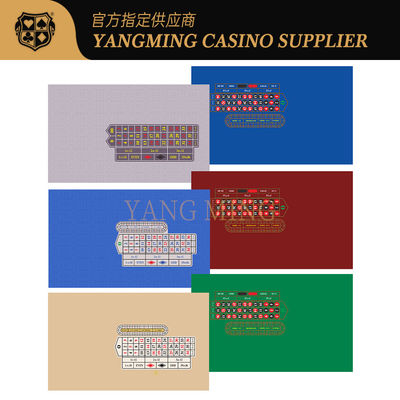 購入 Custom Design Casino Roulette Layout On Waterproof Table Cover For Casino Game オンライン製造