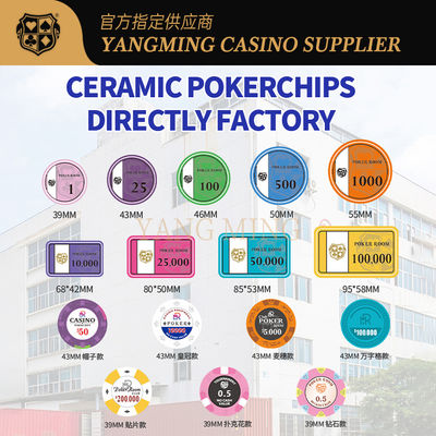 購入 Custom Ceramic Casino Chips – Professional Poker & Gaming Chips For Casino Game オンライン製造