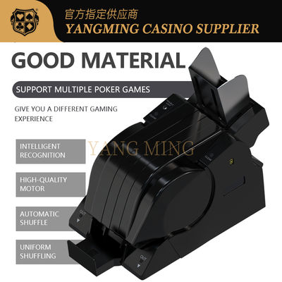購入 Casino 8-Deck Fully Automatic Shuffler Baccarat 21-Point Poker Shuffle For Casino Games オンライン製造
