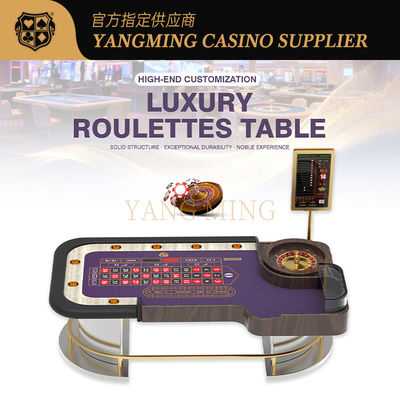 購入 Customizable Roulette Table – Premium Casino-Grade Gaming Table For Sale オンライン製造