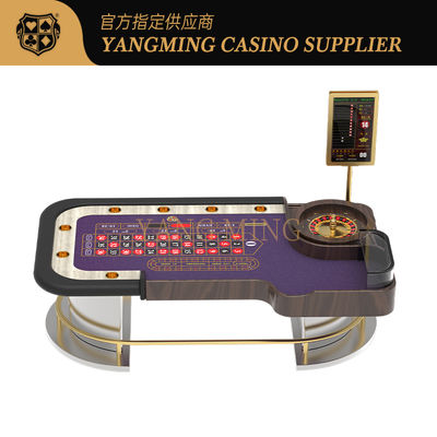 購入 Luxury Custom Roulette Table – Professional Casino-Grade Gaming Table For Sale オンライン製造
