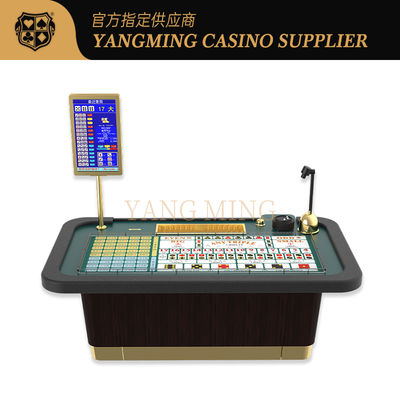 購入 Luxury Custom Sic Bo Table – Professional Casino-Grade Gaming Table For Sale オンライン製造