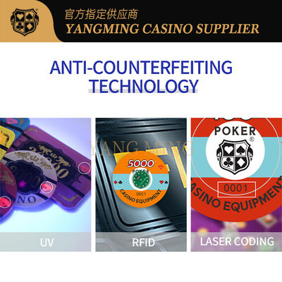 購入 High-Quality Acrylic Poker Chips – Customizable Casino Game Accessories オンライン製造