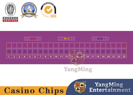 購入 23人プレイヤー用オーバル型高級アップグレード版バカラテキサスゲーム防水テーブルクロス オンライン製造