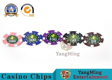 購入 専門のカジノ760の習慣のアルミ合金の箱が付いているデラックスな火かき棒のチップセット オンライン製造