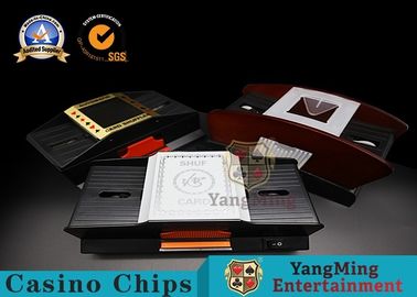 購入 規則的な2つのデッキのトランプのカジノの火かき棒のShuffler/自動カードShuffler オンライン製造