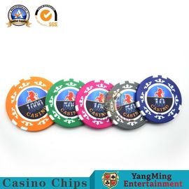購入 個人化された注文の粘土の破片はレトロの賭けるテーブル ゲームを偽造する様式/PUの火かき棒のチップセットを置いた オンライン製造
