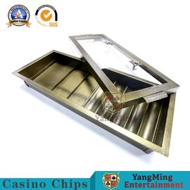 購入 Mashup RFIDのカジノの金属の破片の皿の単層の二重ロック540*210mm オンライン製造