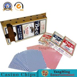 購入 0.28-0.33mmの厚さのカジノのトランプ/OEMの蜂の火かき棒カード オンライン製造
