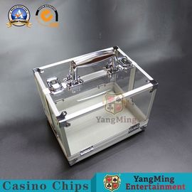 購入 アクリルの破片の皿の粘土の鉄のABSキャリアのあたりの600pcs 40mmのカジノのゲームの付属品 オンライン製造
