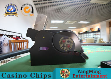 購入 二重バカラの賭けるテーブル ゲームのためのヨーロッパの自動火かき棒のディーラーの靴 オンライン製造