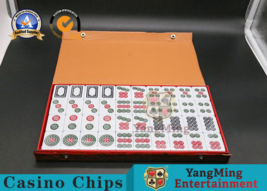 購入 320*175*30mmのカジノのゲームの付属品の深緑色の9つの押しのパッケージのブランド オンライン製造