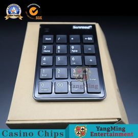 購入 黒いUSBの無線キーボードのバカラの火かき棒のテーブル ゲームのソフトウエア システムの結果の入力キーボード オンライン製造