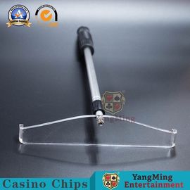 購入 催し物のカジノのゲームの付属品のデラックスなTelesopeのルーレットの金属のステンレス鋼のポーカー用のチップの熊手 オンライン製造