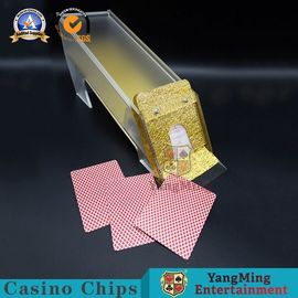 購入 工場設計習慣はトランプのShufflerのバカラの火かき棒表8のデッキの不用物の靴を曇らしました オンライン製造