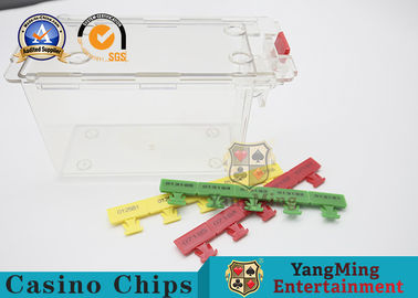 購入 箱のカジノのゲームの付属品を送るアクリルの不用物 オンライン製造