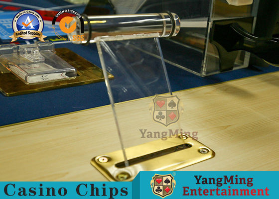購入 硬貨は70mmのアクリルの金属の現金箱の水漕の挿入物板火かき棒のテーブルを作動させた オンライン製造