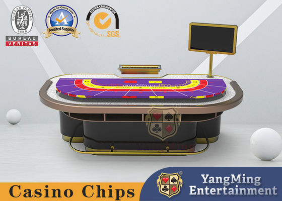 購入 PUの革手すりのカジノのポーカー ゲームのテーブルの炎-抑制テーブル クロス オンライン製造