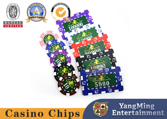 賭ける陶磁器の火かき棒クラブ紫外線RFIDは箱が付いている760 PCのセットを欠く
