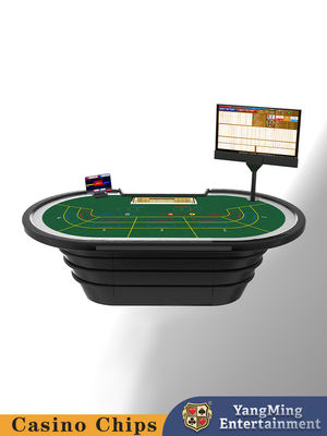 新しいデザイン RFIDチップ インダクション ポーカーテーブル システム 自己開発 ポーカーギャンブルテーブル