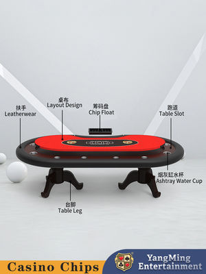 パーソナライズされた 固木タイガーレグポーカーテーブル エンターテインメントポーカーゲーム テキサス・トーナメント スペシャルテーブル
