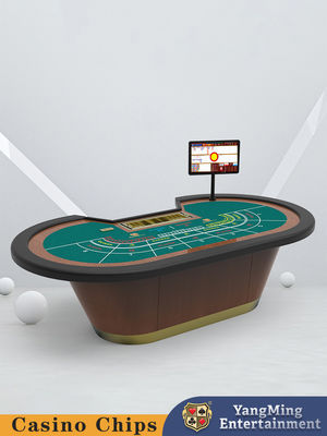 ホットセール 8人 クラシックポーカーテーブル バカラ カジノ エンターテインメントゲーム ポーカーテーブル