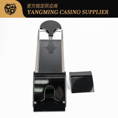 透明なディーラー アクリル8デック ポーカーディーラーシューズ カジノクラブポーカーゲーム用