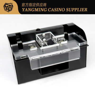 工場 新スタイル 2 デック テキサス ポーカー テーブル カジノ アクセサリー プラスチック カード シャッフル ポーカー テーブル シャッフル マシン